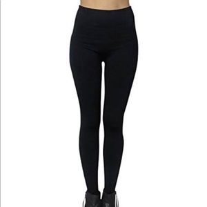 BNWT, Fleece Lined Black Leggings, One Size(XS-L)